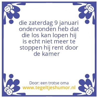 Tegeltje: romero