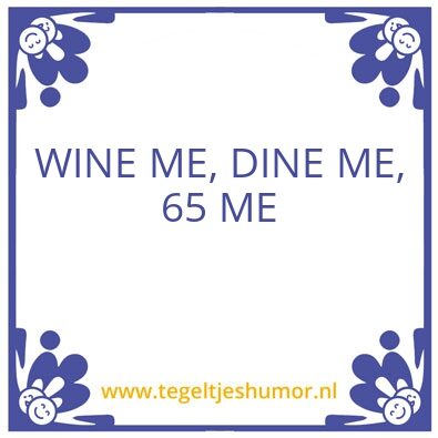 Tegeltje: 65