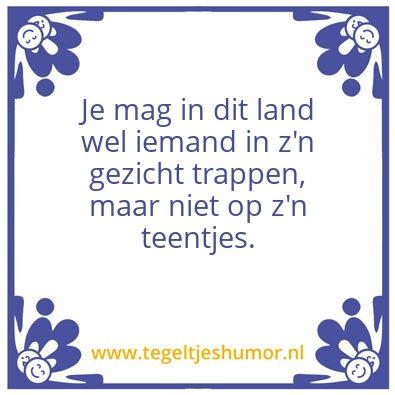 Tegeltje: Hollandia