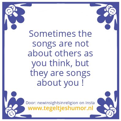 Tegeltje: mama i,m coming Home …