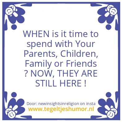 Tegeltje: NOW !