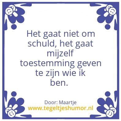 Tegeltje: Inzicht