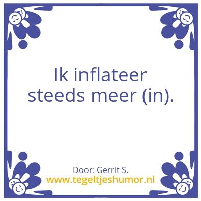 Tegeltje: Ik ben Gerrit.