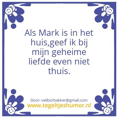 Tegeltje: Rene