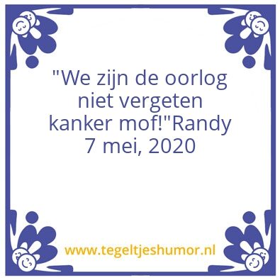 Tegeltje: Test