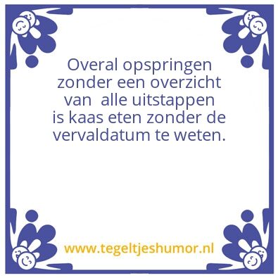 Tegeltje: test