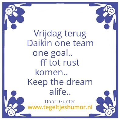 Tegeltje: Daikin
