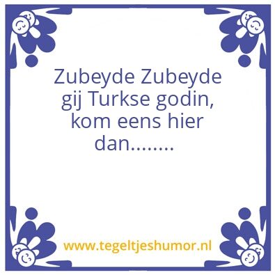 Tegeltje: Xubeyde