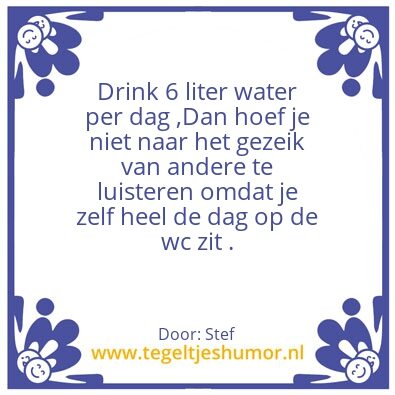 Tegeltje: Tip