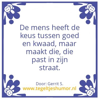 Tegeltje: Ik ben Gerrit.