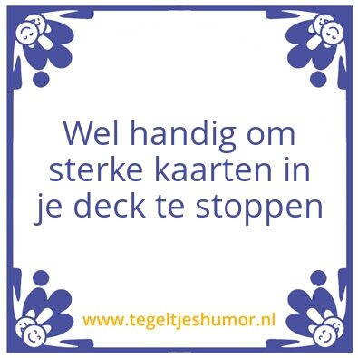 Tegeltje: Nando