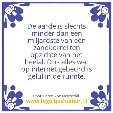 Tegeltje: Communicatie