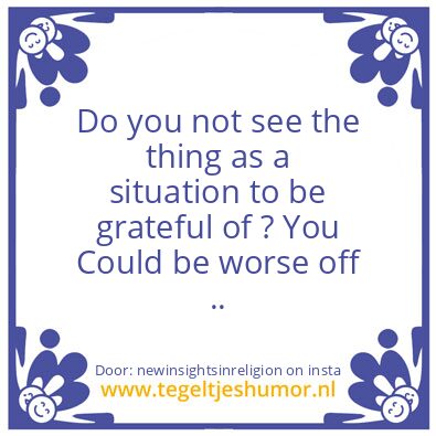 Tegeltje: Now you know