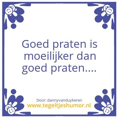 Tegeltje: Tegel