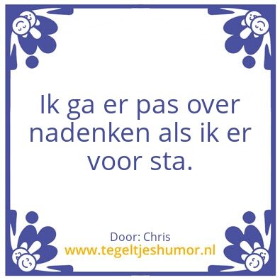 Tegeltje: Christiaans