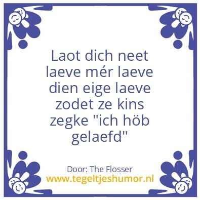 Tegeltje: spreuken