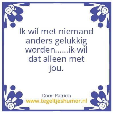 Tegeltje: Geluk
