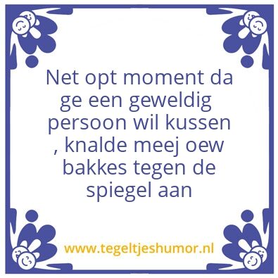 Tegeltje: Jij bent geweldig