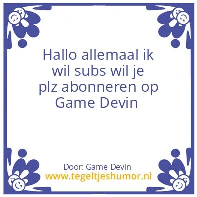 Tegeltje: Yt