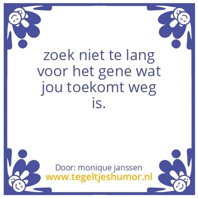 Tegeltje: monique janssen