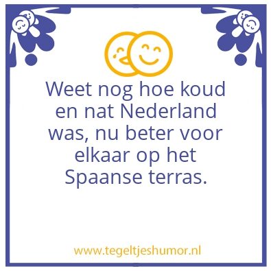 Tegeltje: Ta