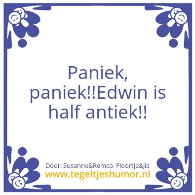 Tegeltje: Abraham