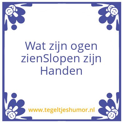 Tegeltje: Ding