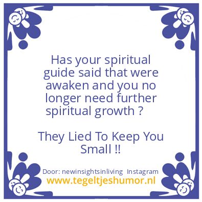 Tegeltje: newinsightsinliving