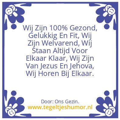 Tegeltje: Familie 2.0