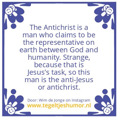 Tegeltje: The Antichrist