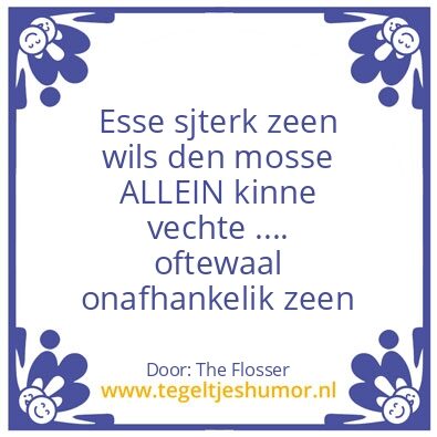 Tegeltje: OVERIGE