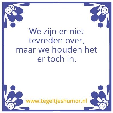 Tegeltje: PeterConnects Motto