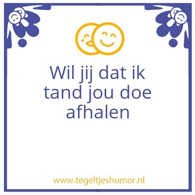 Tegeltje: De turk