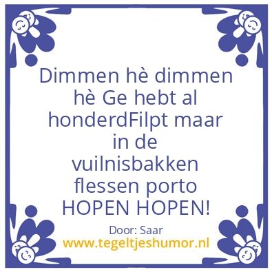 Tegeltje: Burenruzie