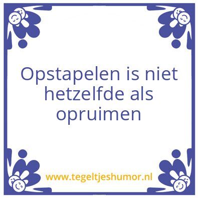 Tegeltje: Oos