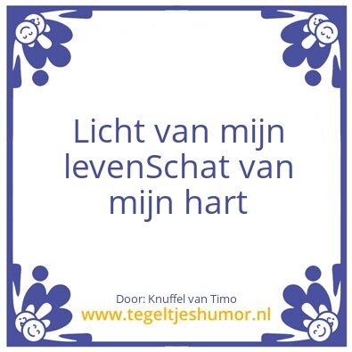 Tegeltje: Voor juf Maron