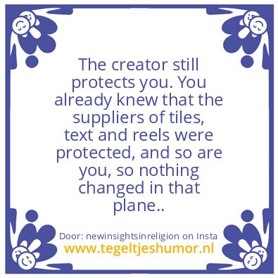 Tegeltje: The Creator surprised me :