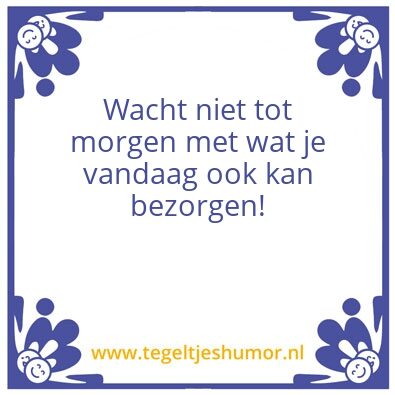 Tegeltje: Folders