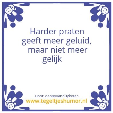 Tegeltje: Tegel