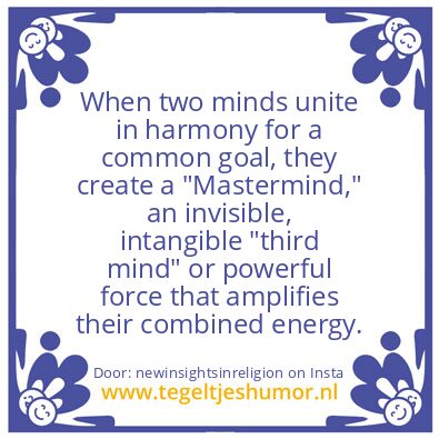 Tegeltje: THE UNIVERSE IS CONSCIOUS