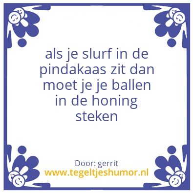 Tegeltje: Tegeltje