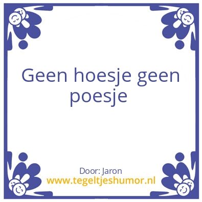 Tegeltje: Sex