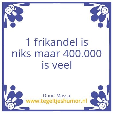 Tegeltje: Hatseflas