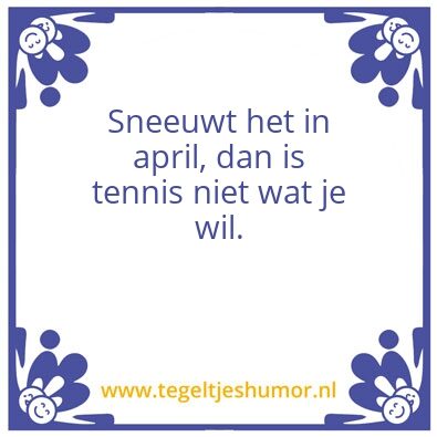 Tegeltje: X