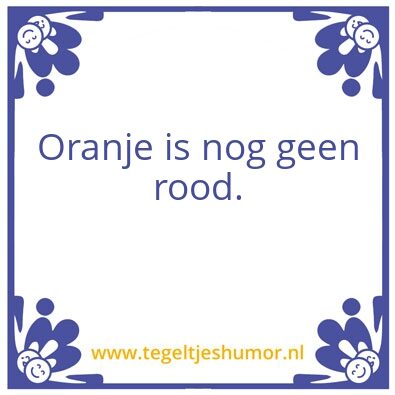 Tegeltje: .