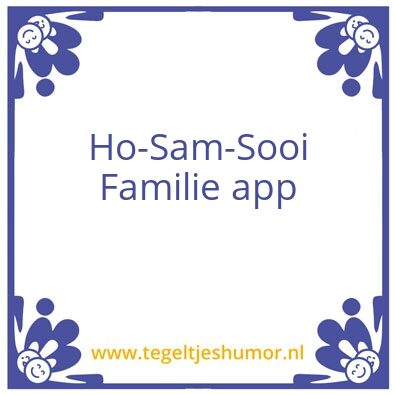 Tegeltje: Hss