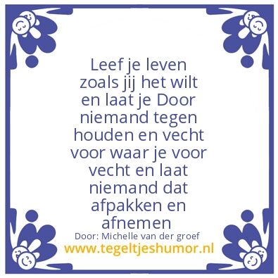Tegeltje: wijsheid aan wijzen les