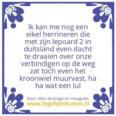 Tegeltje: Veteranedag,?