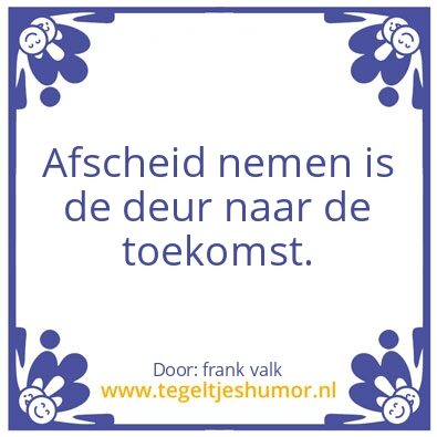 Tegeltje: leven