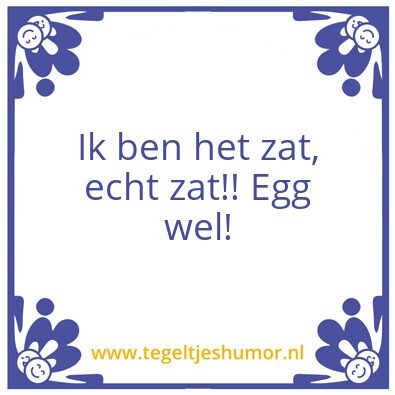 Tegeltje: Kuthobby
